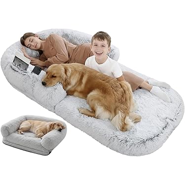 犬用ベッド・クッション ベージュとブラウン ペットベッド 犬 ベッド ふわふわ 大型犬 洗える ペット 猫 ベッド