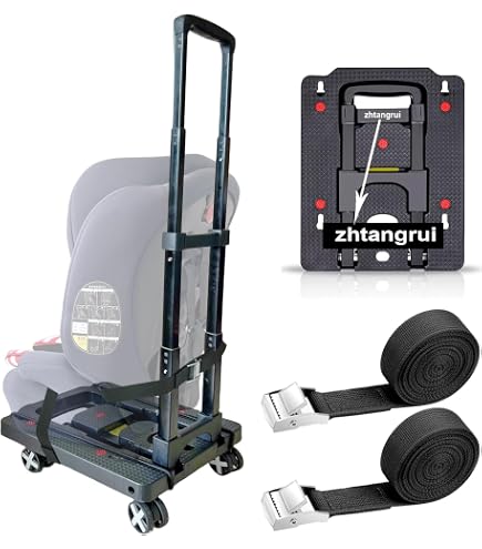 Holm Airport Car Seat Stroller Travel Cart and Child Transporter