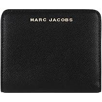 MARC JACOBS マークジェイコブス 二つ折り財布 黒 美品 MARC JACOBS マークジェイコブス 財布 二つ折り財布