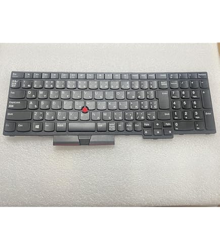 Amazon | 日本語キーボード適用するLENOVO Thinkpad E580 E585 E590