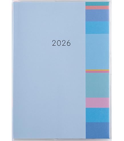 Amazon.co.jp: 457 ミアクレールグラン2 手帳 高橋書店 2026年版 水色