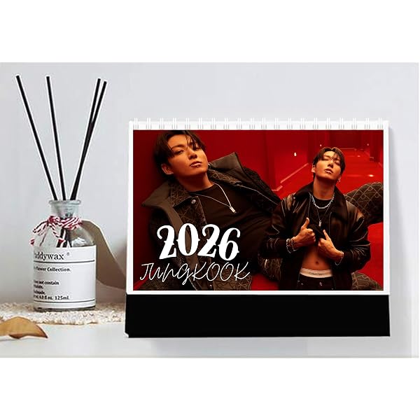 Amazon.co.jp: ジョングク グク ［ver2］2026年 卓上カレンダー A5