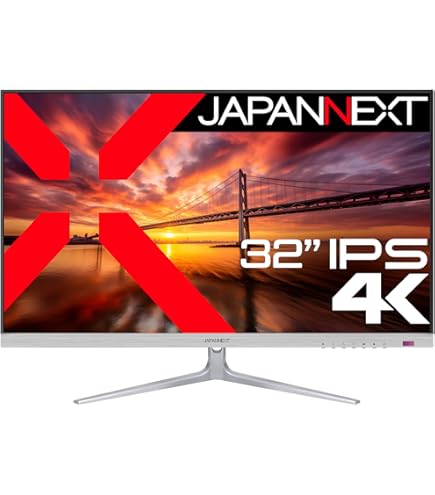 Amazon.co.jp: JAPANNEXT 31.5インチ ゲーミングモニター 144Hz 1ms 4K 