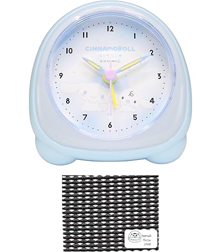 Amazon.co.jp: サンリオ(SANRIO) 目覚まし時計 シナモロール ABS樹脂