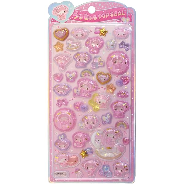 Amazon | クラックス CRUX うるちゅる ポップシール マイメロディ