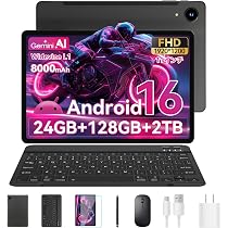 Amazon.co.jp: Android 16 タブレット 11インチ Wi-Fiモデル Headwolf