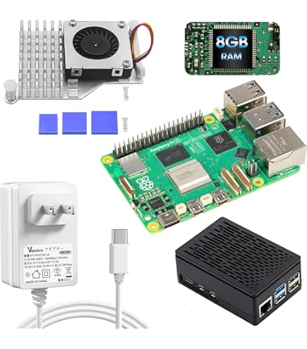 Amazon.co.jp: Vesiri Raspberry Pi 5 Starter Kit 技適済み raspberry