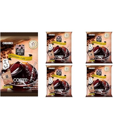 Amazon.co.jp: ORIHIRO ぷるんと蒟蒻ゼリープレミアムカフェ コーヒー