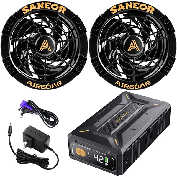 Amazon.co.jp: 【2025年新登場 42V超高出力】ファンバッテリー