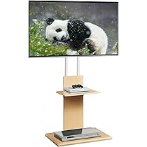 小型 テレビスタンド 白 移動式 キャスター付き テレビ台 壁寄せ tvスタンド Amazon.co.jp: Rfiver テレビスタンド白 壁寄せテレビスタンド