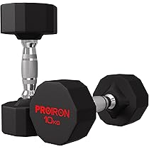 Amazon | PROIRON ケトルベル ネオプレン 鉄製 10kg 一体型鋳鉄