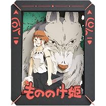 Amazon.co.jp: エンスカイ(ENSKY) ペーパーシアター もののけ姫