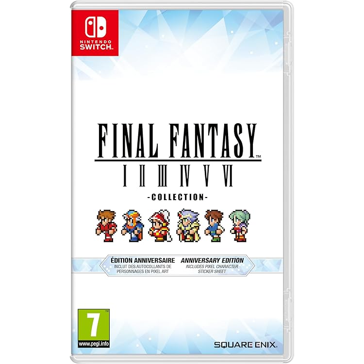 ファイナルファンタジー ピクセルリマスター Switch版 Amazon.co.jp: Final Fantasy I-VI Pixel Remaster Collection
