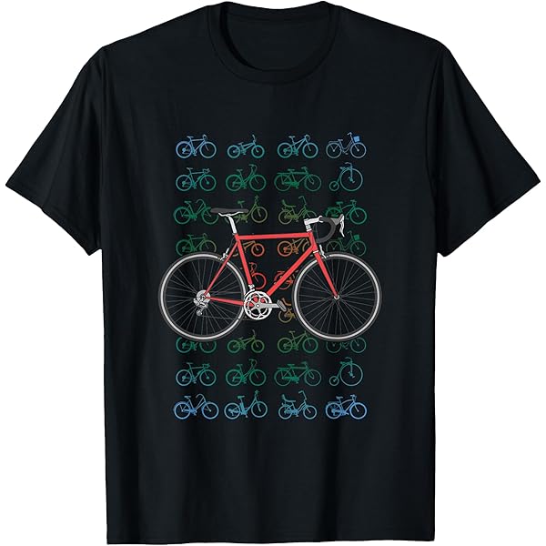Amazon | グラベルバイクウェア、大人用自転車ギフト Tシャツ