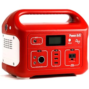 SmartTap ポータブル電源 PowerArQ レッド (626Wh/174,000mAh/3.6V/正弦波 100…