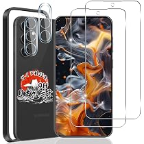 Amazon | 用 Galaxy S23 FE ガラスフィルム 2枚 + 用 Galaxy