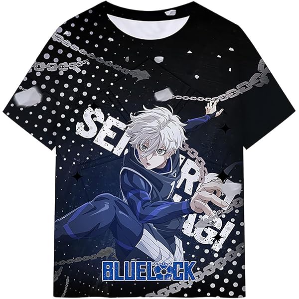 Amazon | ブルーロック 蜂楽 廻 Tシャツ | Tシャツ・カットソー 通販