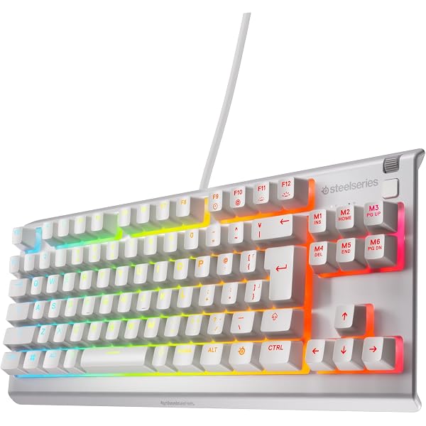 Amazon.co.jp: SteelSeries Apex 3 RGB ゲーミングキーボード – 10