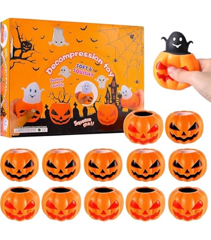 Amazon | ハロウィン おもちゃ カボチャ 幽霊 玩具 12個セット