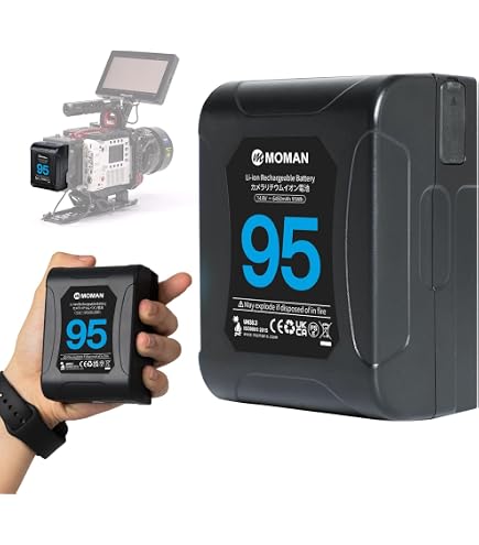 Amazon | SWIT S-8845 DVバッテリー Canon BP-955互換 残量チェッカー