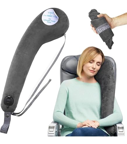 Amazon｜J-Pillow トラベルピロー | 飛行機用トラベルピロー | 英国