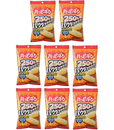 Amazon.co.jp: 【まとめ買い】パウダー250% ハッピーターン 6個 : 食品