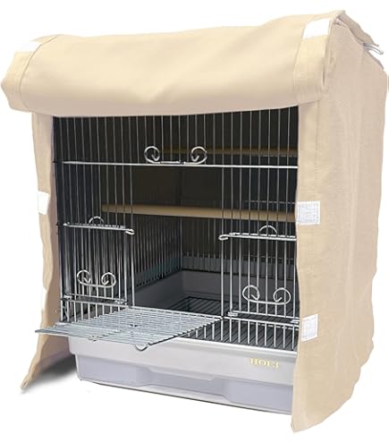 Amazon.co.jp: 鳥 ケージカバー 遮光 Lサイズ 48×45×56 (幅×奥行