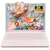 Amazon.co.jp: YHBIN ノートパソコン 14インチ ピンク N150搭載【N100