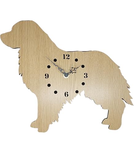 Amazon.co.jp: 振り子時計 はみだしワンちゃん 壁掛け時計