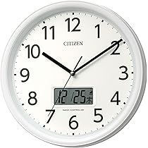 RHYTHM 電波掛時計4FY618-019 温湿度・警告表示・カレンダー機能付 リズム製品情報 | 4FY618-019