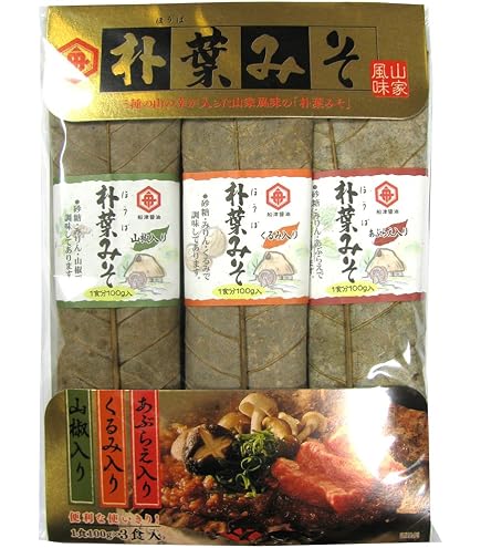 Amazon.co.jp: 創業大正4年 飛騨高山 朴葉味噌 (醸造元 こうじや) 120g