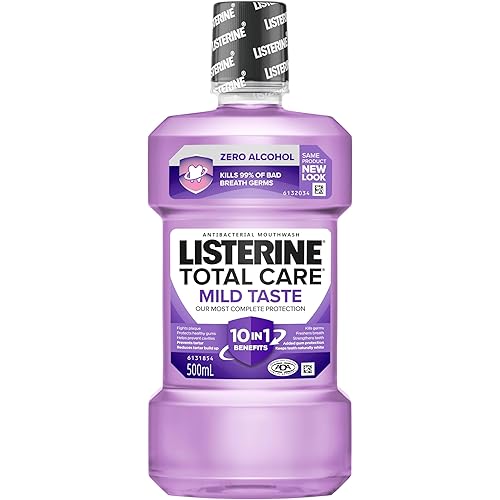 Listerine Total Care Zero Alcohol Mouthwash 500mL