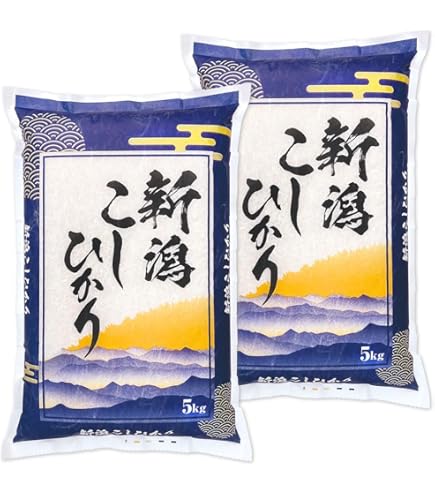 Amazon.co.jp: 無洗米 令和7年産 新潟県産 コシヒカリ 10kg(5kg×2