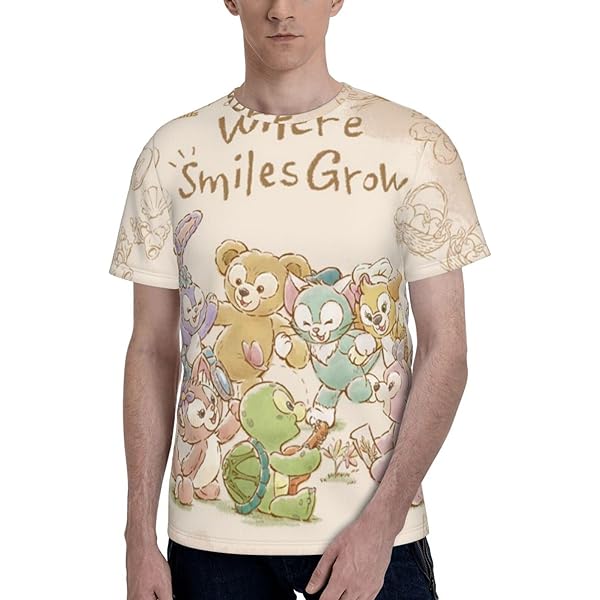 新品 未使用 カラフルハピネス 20周年 Tシャツ ダッフィー＆フレンズ TDS Amazon | Tシャツ ダッフィー＆フレンズ カラフルハピネス 20