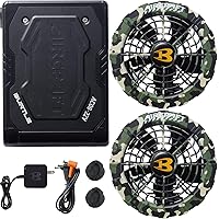 Amazon.co.jp: [バートル] カラーファン+22Vバッテリーセット AC08+ 