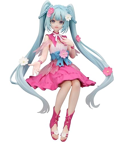 Amazon | 初音ミク ぬーどるストッパーフィギュア​ Flower Fairy 紫の