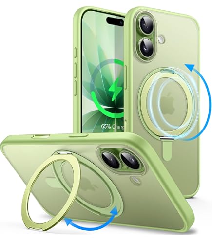 Amazon.co.jp: JETech iPhone 17 6.3インチ用 360度回転リングケース
