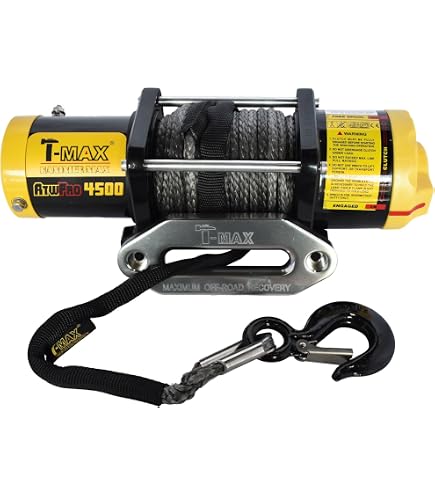 Amazon.co.jp: T-MAX 電動ウインチ 12V 3500LBS ATWPRO オフロード 4X4