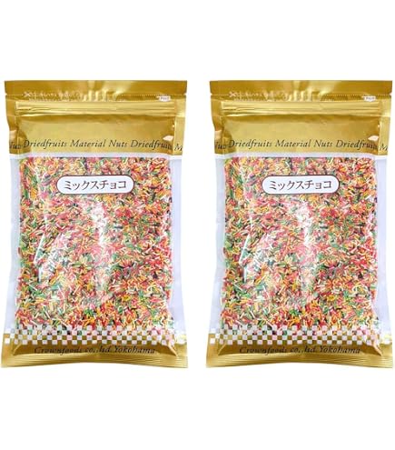 Amazon | [冷蔵] 愛和食品 業務用 五色スプレーチョコレート 500g | 愛