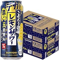 Amazon.co.jp: サントリー こだわり酒場のレモンサワー 五段重ね 500ml