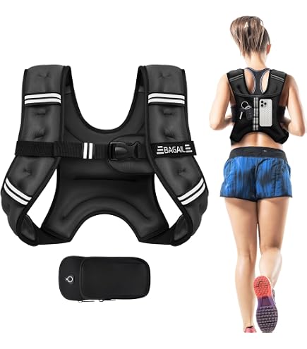 Gilet Lesté ProsourceFit | Poids Réglable 2.7-9.1kg | Fitness & Running | Homme/Femme | Néoprène