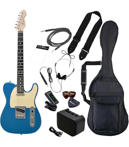 Amazon.co.jp: PhotoGenic エレキギター 初心者入門 ビギナーセット ST  