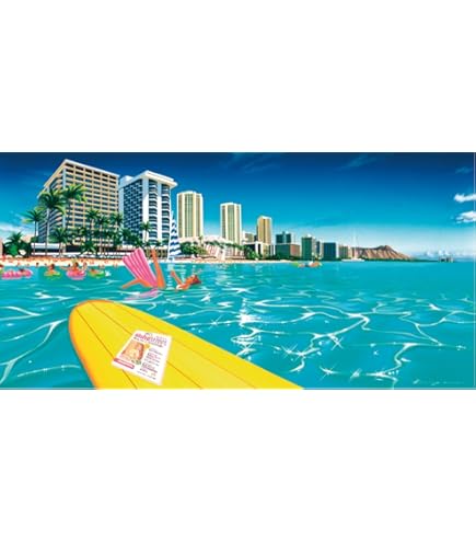 Amazon.co.jp: ハワイアンポスター サーフコンテスト M-27 「REEF