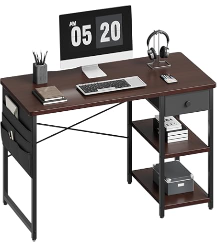 IKEA ALEX デスク 100×48cm ブラックブラウン 配線収納付き Amazon | IKEA/イケア ALEX/アレクス デスク100x48 cm：ブラック