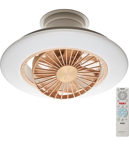 Amazon | オーデリック LEDシーリングファン(LED電球一般形4.5W×6 