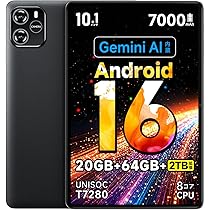 Amazon.co.jp: 【Android16 Gemini AI強化版】 タブレット 10インチ Wi