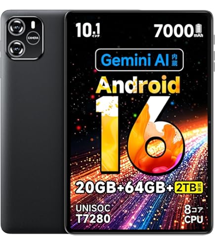 Amazon.co.jp: 【最新Android 16搭載·AOC M10タブレット】10インチFHD