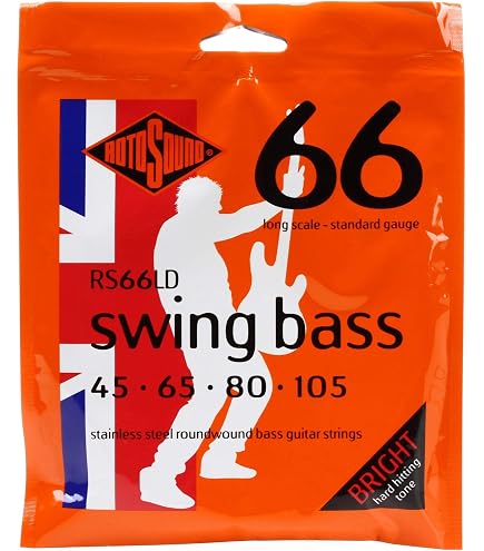 ROTOSOUND/ロトサウンド ROT-RS665LDN [45-130] 5弦用ベース弦 2mvetro Amazon | ROTOSOUND/ロトサウンド ROT-RS66LF [45-105] ベース弦