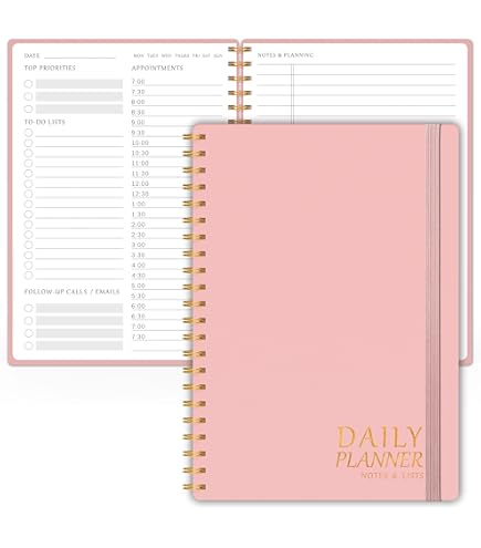 Shoparr 2025-2026 Planner - 3-Tier Schedule Planner Notepad, JUL 2025 - JUN 2026, Appointment Book, 8.74" X 11.38", 60 Minutes Intervals Leather