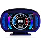 Amazon.co.jp: wiiyiiヘッドアップディスプレイカーHUD P1、OBD + GPS